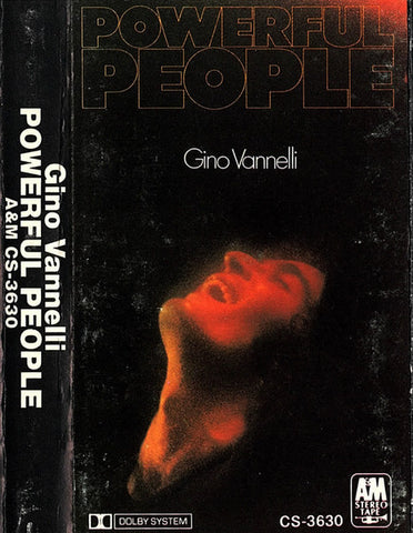 Gino Vannelli – Powerful People - Used Cassette 1974 A&M Tape - Jazz-Rock
