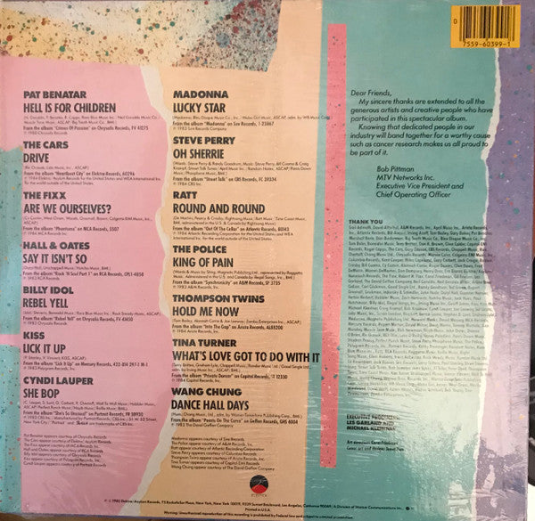 Various - MTV's Rock 'N Roll To Go - VG+ LP Record 1985 Elektra USA Vinyl - Pop Rock / Synth-pop - Shuga Records