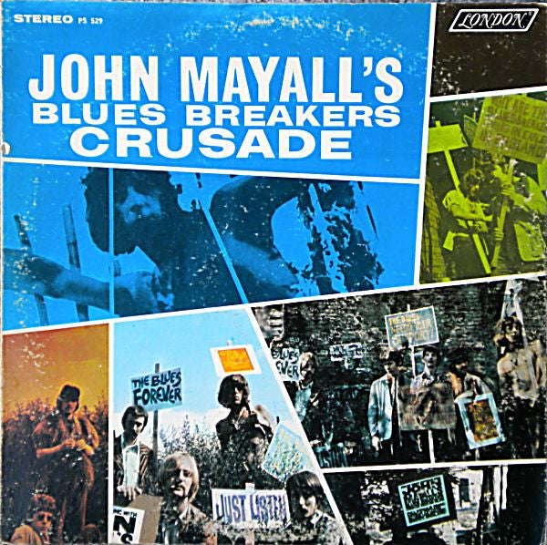John Mayall - Crusade - Mint- LP Record 1968 London USA Original Vinyl - Blues Rock / Chicago Blues / Classic Rock - Shuga Records