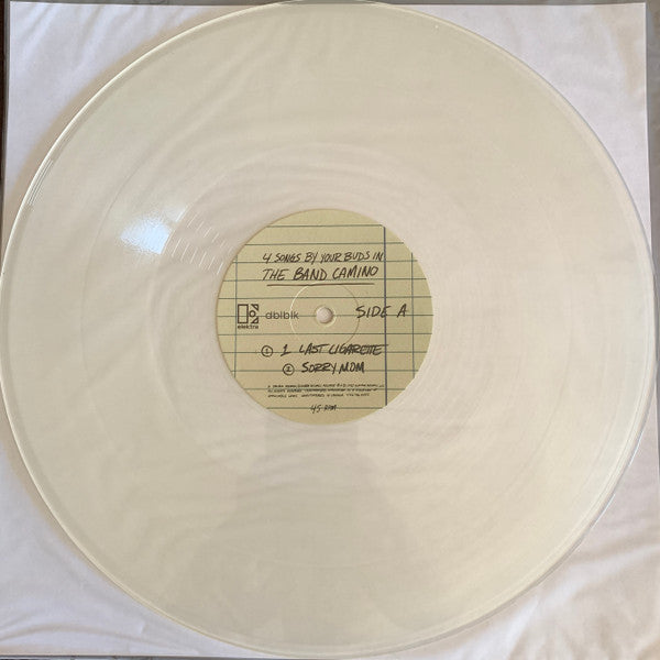 The Band Camino - 4 Songs By Your Buds In The Band Camino - Mint- EP Record Store Day 2021 Elektra Milky Clear Vinyl - Pop Rock - Shuga Records