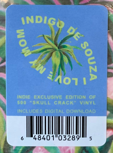 Indigo De Souza - I Love My Mom - New LP Record 2021 Saddle Creek Skull Crack Splatter Vinyl & Download - Indie Pop / Indie Rock - Shuga Records