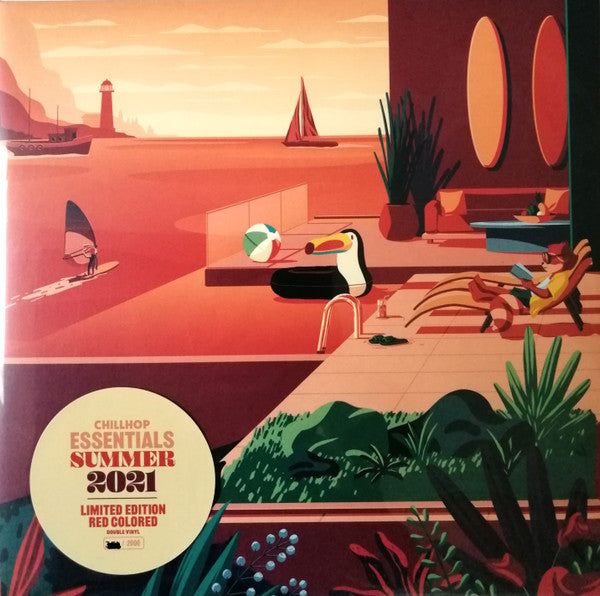 Various - Chillhop Essentials - Summer 2021 - New 2 LP Record 2021 Red Vinyl & Numbered -Jazzy Hip-Hop / Instrumental - Shuga Records