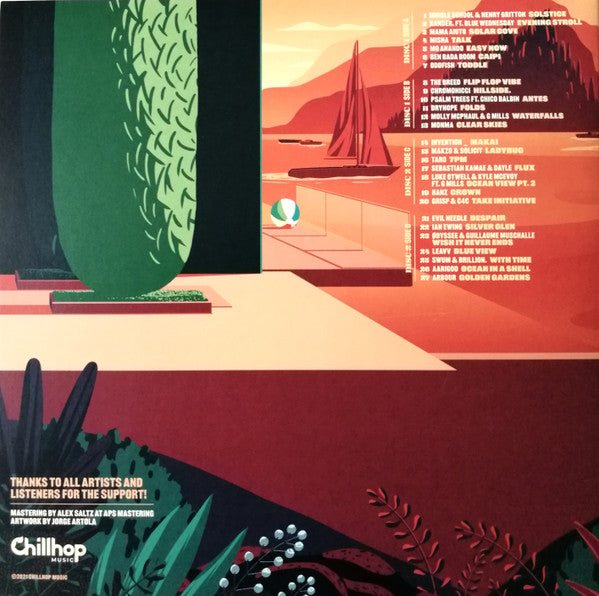 Various - Chillhop Essentials - Summer 2021 - New 2 LP Record 2021 Red Vinyl & Numbered -Jazzy Hip-Hop / Instrumental - Shuga Records
