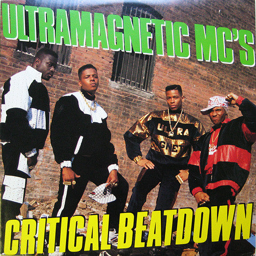 Ultramagnetic MC's - Critical Beatdown (1988) - VG+ LP Record 1997 Next Plateau USA Vinyl - Hip Hop - Shuga Records