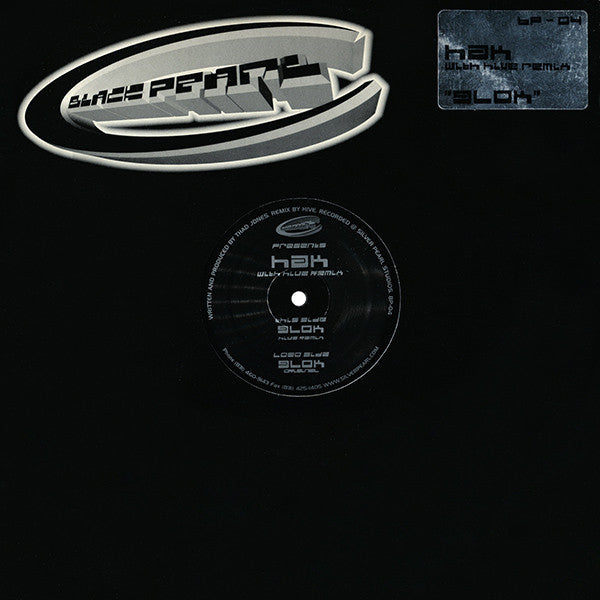 Hak - Glok - VG+ 12" Single Record 2000 Black Pearl UK Vinyl - Drum n Bass / Jungle