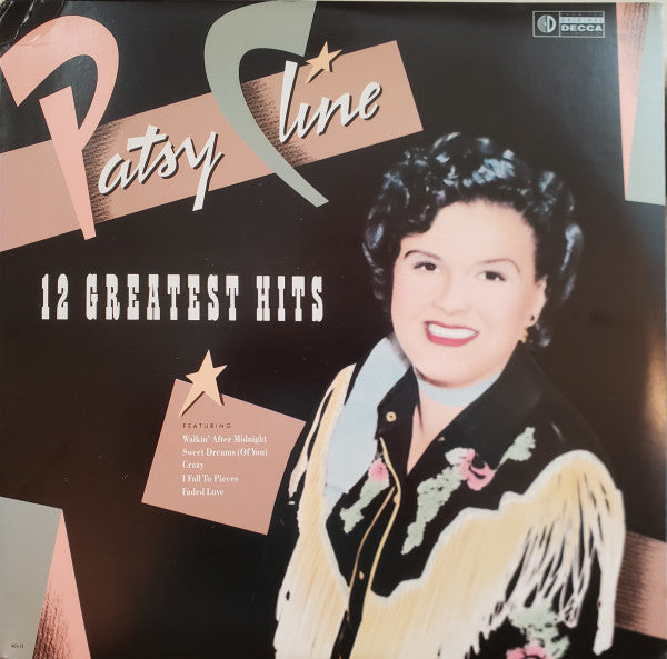 Patsy Cline - 12 Greatest Hits - Mint- LP Record 1988 MCA USA Club Edition Vinyl - Country - Shuga Records