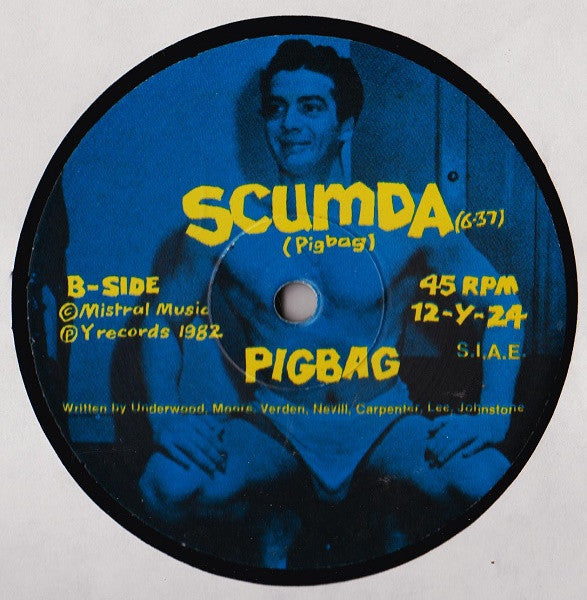 Pigbag - The Big Bean - Mint- EP Record 1982 Base Y Italy Vinyl - Electronic / Leftfield / Free Funk / Disco - Shuga Records