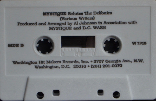 Mystique Salutes The Delfonics - Mint- Cassette 1990 Washington Hit Makers USA Tape - Soul / Funk - Shuga Records