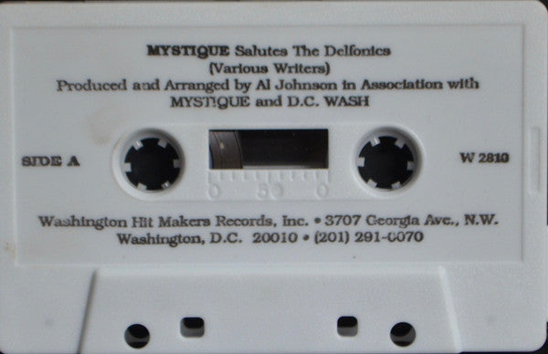 Mystique Salutes The Delfonics - Mint- Cassette 1990 Washington Hit Makers USA Tape - Soul / Funk - Shuga Records
