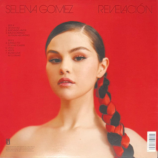 Selena Gomez - Revelación - VG+ LP Record 2021 Interscope USA Vinyl - Pop / Latin / Reggaeton