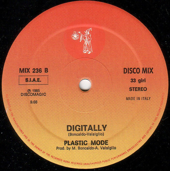Plastic Mode - Baya Imperial - VG+ 12" Single Record Discomagic Italy Vinyl - Italo-Disco - Shuga Records