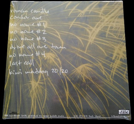 Elliott Smith - Roman Candle (1994) - New LP Record Kill Rock Stars Black Vinyl - Indie Rock / Acoustic - Shuga Records