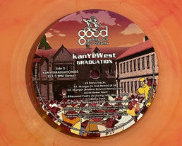 Kanye West - Graduation (2007)(NO ORIGINAL COVER) - Mint- 2 LP Record 2013 Getting Out Our Dreams Unofficial Multicolor Colored Vinyl - Hip Hop / Pop Rap - Shuga Records