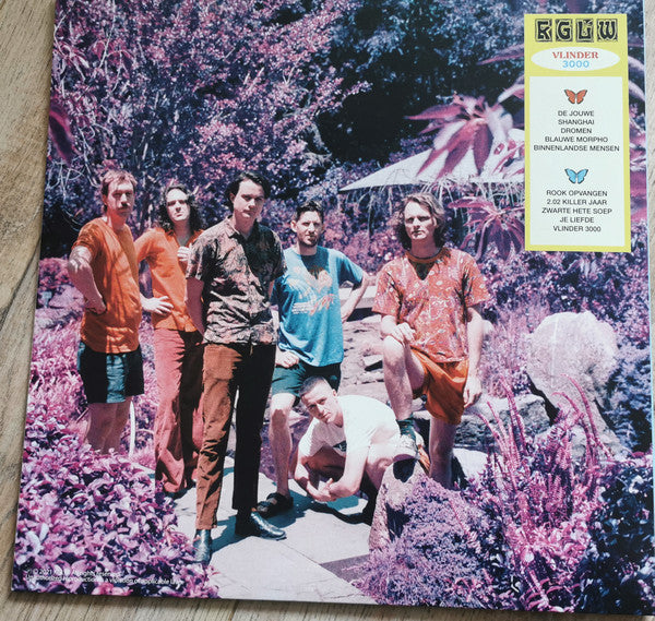 King Gizzard And The Lizard Wizard - Butterfly 3000 (Koning Spiermaag En de Hagedis Tovenaar – Vlinder 3000) - New LP Record 2021 KGLW Dutch Version Chrysalis Caterpillar Red Vinyl - Psychedelic Rock - Shuga Records