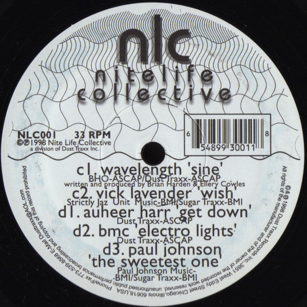 Glenn Underground, Paul Johnson, Brian Harden, BMC, Moon Man, Vick Lavender - Sounds Of The Windy City - New 2 LP Record 1998 Nite Life Collective Vinyl - Chicago House / Deep House - Shuga Records