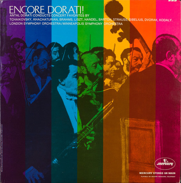 Antal Dorati – Encore Dorati - New LP Record 1974 Mercury Living Presence USA Stereo Vinyl - Classical - Shuga Records