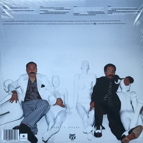 Handsome Boy Modeling School - White People (2004) - Mint- 2 LP Record 2021 Tommy Boy White Vinyl - Hip Hop / Jazzy Hip-Hop - Shuga Records