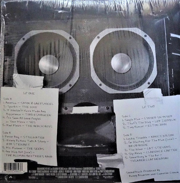 Various ‎- Almost Famous (2000) - New 2 LP Record 2021 Geffen USA 180 gram Vinyl - 2000's Soundtrack - Shuga Records