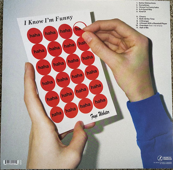 Faye Webster - I Know I'm Funny Haha - Mint- LP Record 2021
