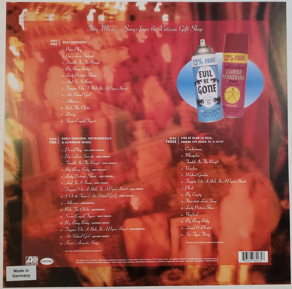 Stone Temple Pilots - Tiny Music...Songs From The Vatican Gift Shop (1996) - Mint- LP Record Box Set 2021 Atlantic 180 gram Vinyl & 3x CD - Alternative Rock