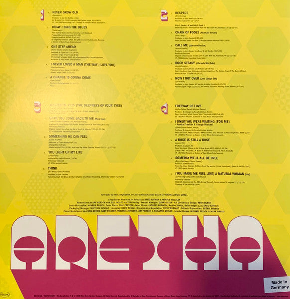 Aretha Franklin - Aretha - Mint- 2 LP Record 2021 Rhino Barnes & Noble Exclusive Purple Opaque Vinyl - Soul / R&B - Shuga Records