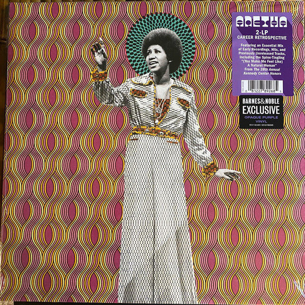 Aretha Franklin - Aretha - Mint- 2 LP Record 2021 Rhino Barnes & Noble Exclusive Purple Opaque Vinyl - Soul / R&B - Shuga Records