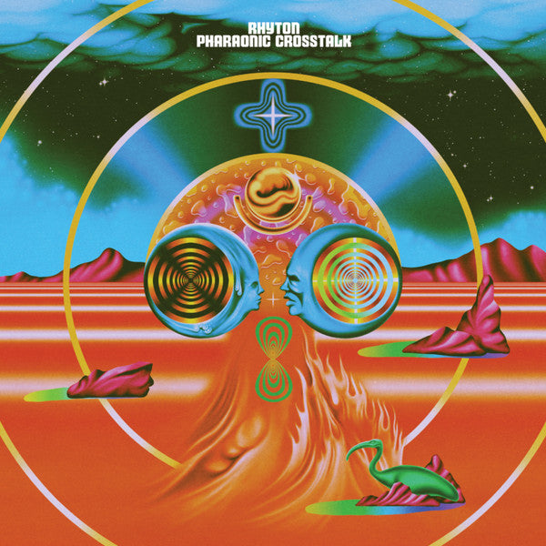 Rhyton - Pharaonic Crosstalk - Mint- LP Record 2021 Feeding Tube Vinyl - Psychedelic Rock / Experimental - Shuga Records