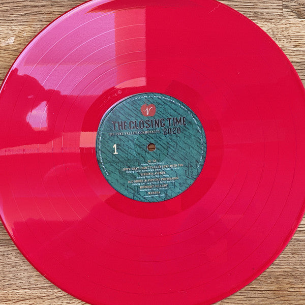 The Pine Valley Cosmonauts (Jon Langford / Jeff Tweedy / Andrew Bird) - The Closing Time - Mint- LP Record 2021 Virtue Cider Apple Red Vinyl - Rock / Folk Rock - Shuga Records