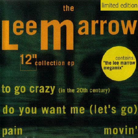 Lee Marrow - The 12'' Collection EP - VG 12" Single Record 1991 Quality Music USA Original Vinyl - House - Shuga Records