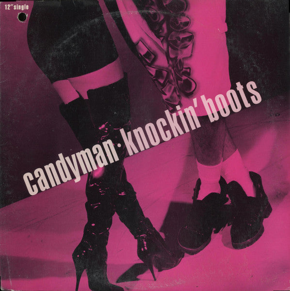 Candyman - Knockin' Boots - VG+ 12" Single Record 1990 Epic USA Vinyl - Hip Hop / Pop Rap - Shuga Records