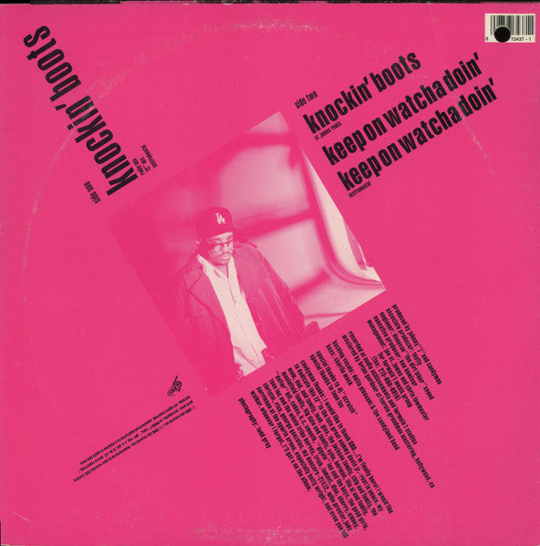 Candyman - Knockin' Boots - VG+ 12" Single Record 1990 Epic USA Vinyl - Hip Hop / Pop Rap - Shuga Records
