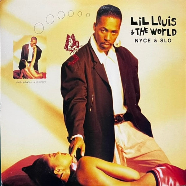 Lil Louis & The World - Nyce & Slo - Mint- 12" Single Record 1990 Epic USA Vinyl - Chicago  House / Deep House - Shuga Records