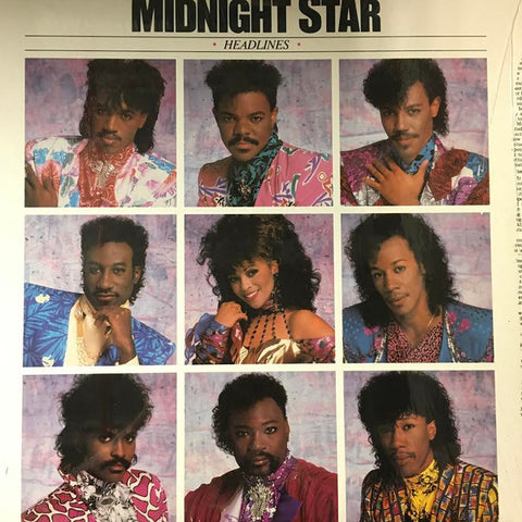 Midnight Star – Headlines - New LP Record 1986 Solar Columbia House USA Club Edition Vinyl - Soul / Funk / Synth-pop / Boogie