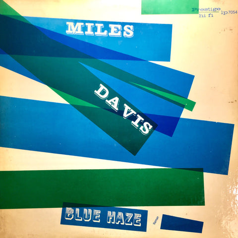 Miles Davis - Blue Haze (1954) - VG- (Low grade) LP Record 1956 Prestige USA Mono Vinyl - Jazz / Hard Bop - Shuga Records