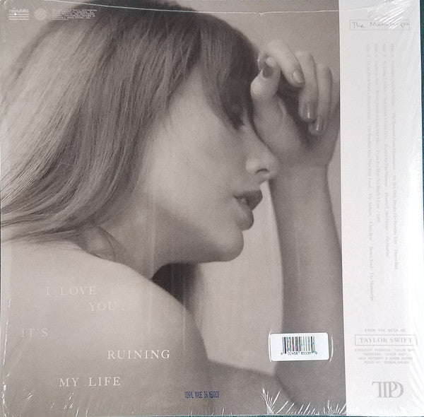 Taylor Swift - The Tortured Poets Department - Mint- 2 LP Record 2024 Republic The Manuscript Phantom Clear vinyl & Book - Synth-pop / Pop Rock - Shuga Records