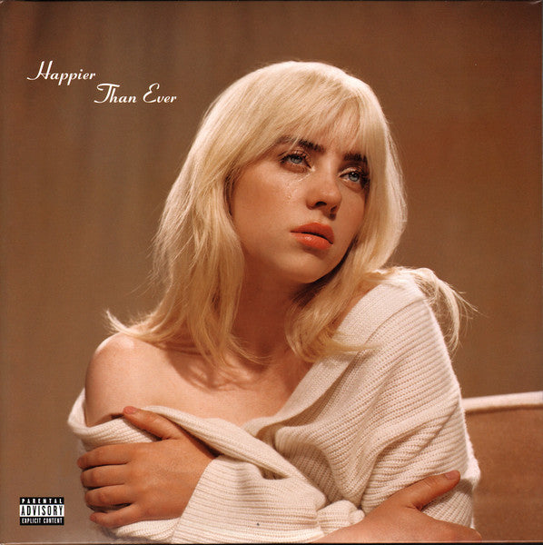 Billie Eilish ‎- Happier Than Ever - New 2 LP Record 2021 Darkroom Target Exclusive Light Blue Vinyl & Poster - Indie Pop - Shuga Records