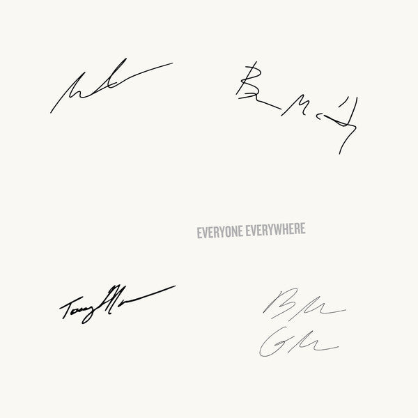 Everyone Everywhere - Everyone Everywhere (2008/2010) - Mint- LP Record 2021 Lame-O White Vinyl & Insert - Emo / Math Rock - Shuga Records