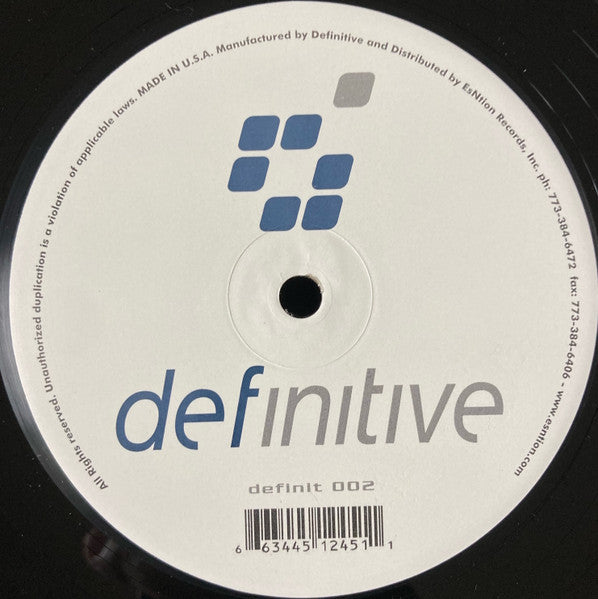 Norty Cotto - Let It Go - Mint- 12" Single Record 2004 Definitive USA Vinyl - Progressive House / Tribal