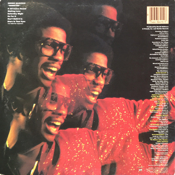 Herbie Hancock - Monster - VG+ LP Record 1980 Columbia Original USA Vinyl - Jazz / Jazz-Funk / Fusion - Shuga Records