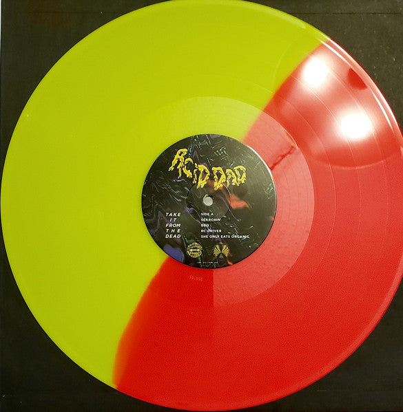 Acid Dad - Take It From The Dead - New LP Record 2021 Greenway Indie Exclusive Yellow Vinyl - Garage Rock - Shuga Records