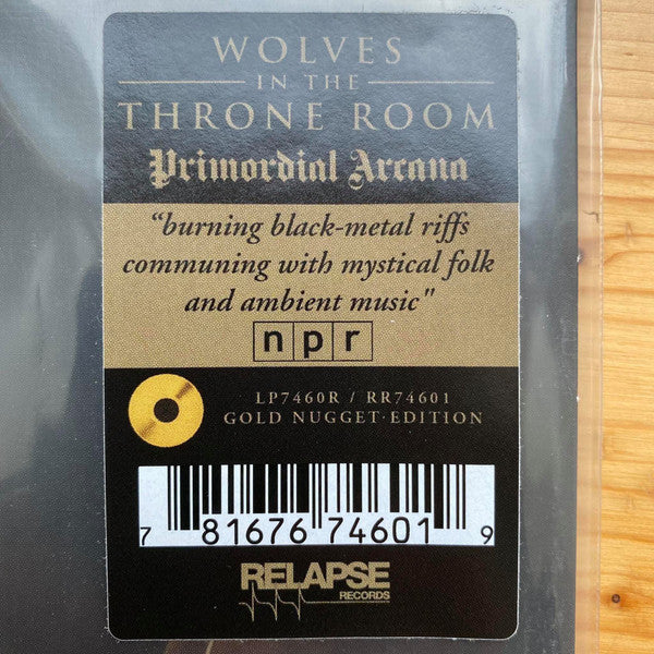 Wolves In The Throne Room - Primordial Arcana - New LP Record 2021 Relapse Artemisia Gold Nugget Vinyl - Atmospheric Black Metal - Shuga Records