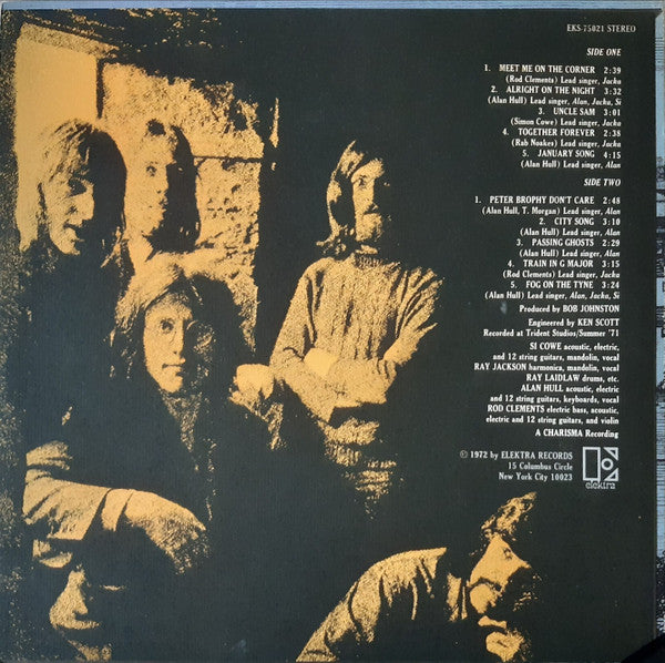 Lindisfarne - Fog On The Tyne - VG+ LP Record 1972 Elektra USA Vinyl & Insert - Folk Rock / Soft Rock - Shuga Records
