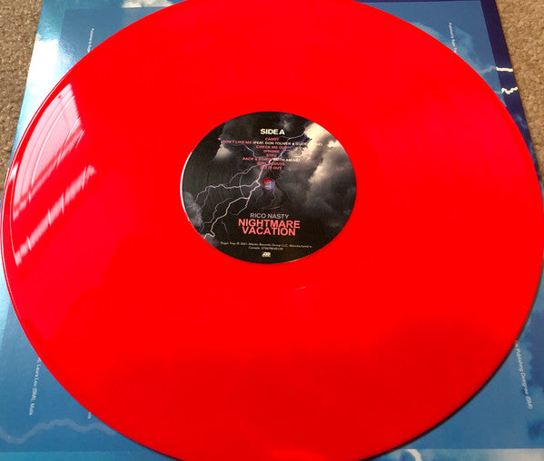Rico Nasty - Nightmare Vacation - Mint- LP Record 2021 Atlantic Sugar Trap Coral Vinyl - Pop Rap / Punk / Trap - Shuga Records