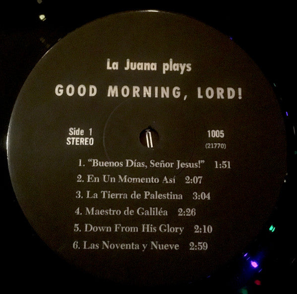 La Juana Murphy - Good Morning, Lord! - VG+ LP Record 1974 Self-released Private Press USA Vinyl - Jazz Lounge / Gospel / Instrumental - Shuga Records