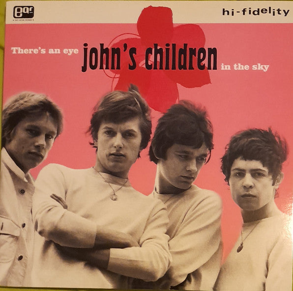 John's Children - There's An Eye In The Sky - Mint- LP Record 2021 Easy Action UK White Vinyl - Power Pop / Rock Pop - Shuga Records