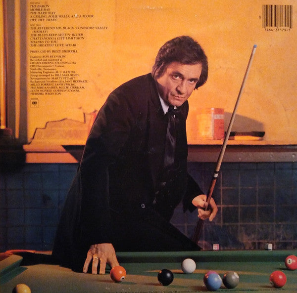 Johnny Cash - The Baron - VG+ LP Record 1981 Columbia USA Vinyl - Country - Shuga Records