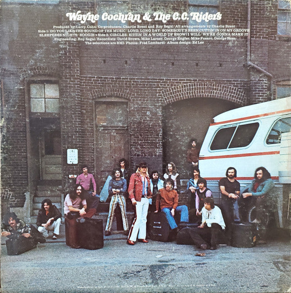 Wayne Cochra & The C.C. Riders - Cochran - VG+ LP Record 1970 Bethlehem USA Original Vinyl - Jazz / Funk / Big Band - Shuga Records