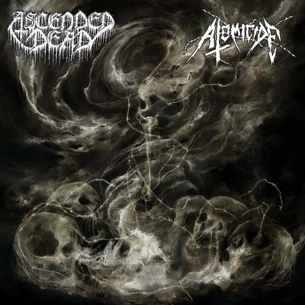Ascended Dead / Atomicide - Split Album - New EP Record 2021 Dark Descent USA Clear Vinyl, 3x Inserts, 2x Stickers & Download - Death Metal - Shuga Records