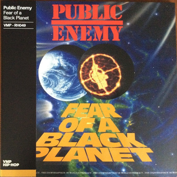 Public Enemy - Fear Of A Black Planet (1990) - New 2 LP Record 2021 Def Jam Vinyl Me Please Club Blue & Brown Swirl Vinyl, Insert & OBI - Hip Hop / Conscious - Shuga Records