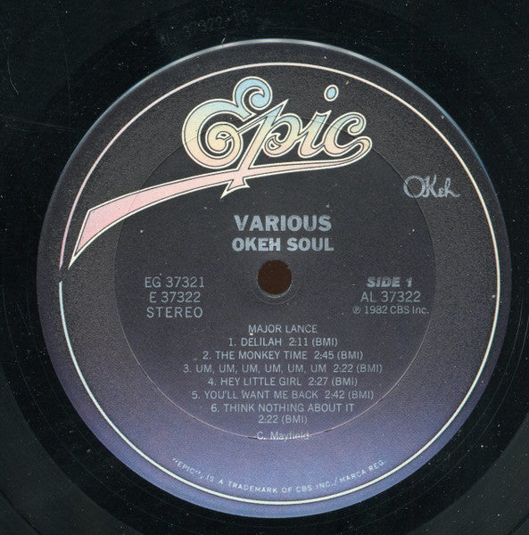Various - OKeh Soul - Mint- 2 LP Record 1982 Epic USA Vinyl - Soul / Funk / R&B - Shuga Records
